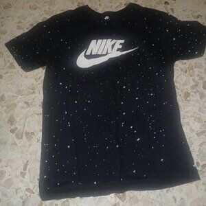 Nike Athletic Cut Men's Tee Short Sleeve Medium Black & White